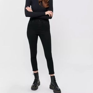 BDG Twig Grazer High-Waisted Skinny Jean - Black
